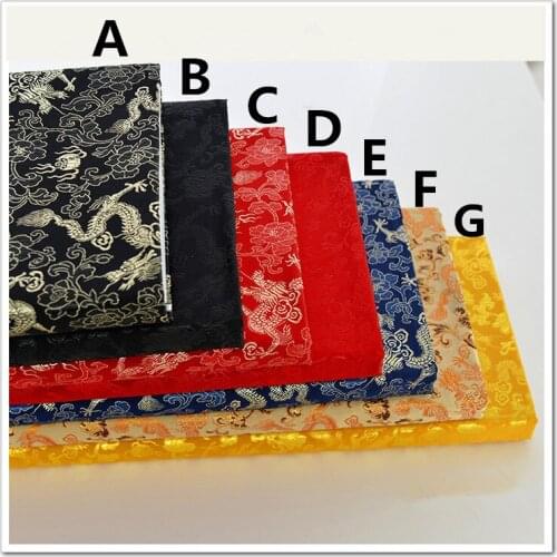 Loong Brocade Fabric Damask Jacquard Apparel Costume Upholstery Furnishing Curtain Material cushion patchwork fabric 75cm*50cm