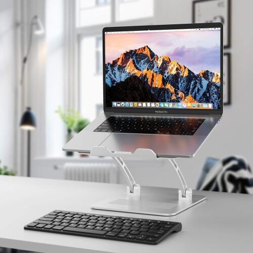 Multi-function Desktop Monitor Stand Computer Screen Riser Aluminum Shelf Plinth Strong Laptop Stand Desk Holder For Notebook