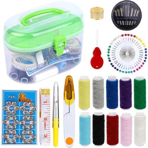 Imazy Sewing Kit Sewing Thread And Sewing Supplies Tool Family Repair Kit Traveler Sewing Kit DIY Sewing Supplies Organizer