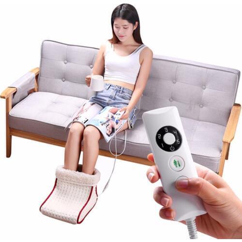 Newly Electric Warm Foot Shoes Washable Multi-function Office Dormitory Heating Feet Warmer jlrd2018
