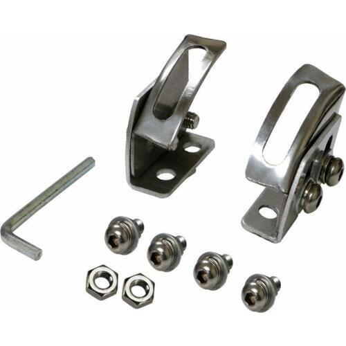 New Car Bumper License Plate Relocator Bracket Holder Mount Angle Adjustable