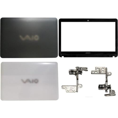NEW Laptop Case For Sony VAIO SVF142 SVF143 SVF143A1QT A1RT A23T 29T SVF14326SCW LCD Back Cover/Front Bezel/Hinges Non-Touch
