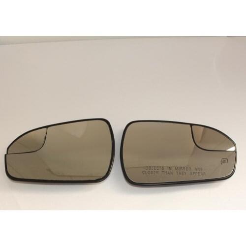 Clear Heated Electric Wing Mirror Glass For Ford Fusion 2013-2020 Heated With Back Plate
