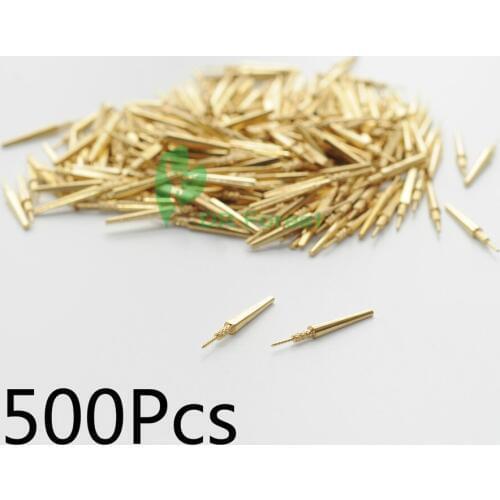 500Pcs Dental Lab Brass Dowel Stick Pins #2 Medium For Dentistry Clinic Supplies