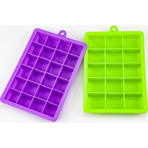 Silicone Ice Cube Maker Trays with Lids for Freezer Icecream Cold Drinks Whiskey Cocktails Kitchen Tools Accessories Ice Mold