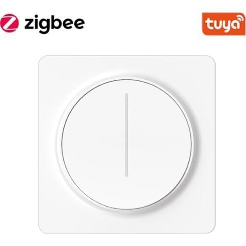Smart Home Zigbee Smart Dimmer Switch Touch Dimmer LED Tuya APP Remote Control Compatiable With Alexa Google Home Assitant