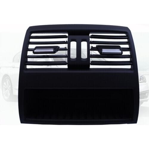 Air Conditioning Vent Panel Car Console Fresh Air Outlet Conditioning Vent Panel for 11-15 Models 5 Series Rear Central Vent