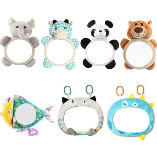 New Cute Baby Rear Facing Mirrors Adjustable Car Baby Mirror Safety Car Back Seat View Mirror for Kids Child Toddler