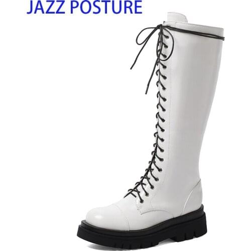 2020 Sexy Slim Womens Wedges Knee-High Boots Brand High Heels Platform Boots Slip on Winter Boots Fashion Woman Boot z671