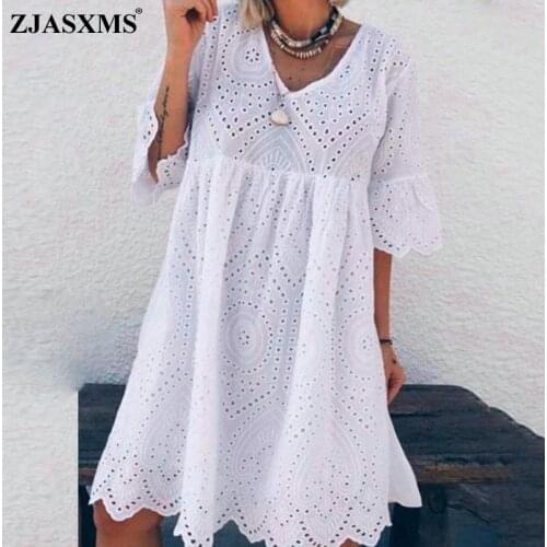 ZJASXMS Summer Dresses With Sleeves