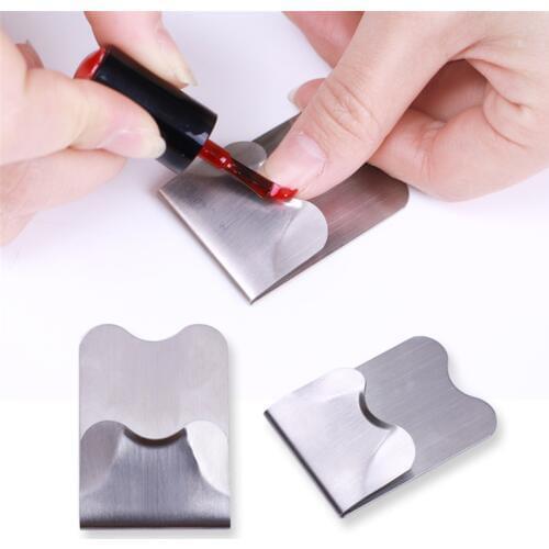 1Pcs Easy French Line Edge Nail Tool Cutter Nail Stencil Edge Trimmer Nail Art Manicure Styling Tool Set