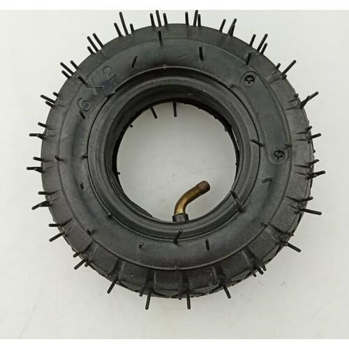 6x2 Tire with Inner Tube 6*2 Fits Electric Scooter for Modified Wheel 160mm Pneumatic Tyre Electric Scooter Pneumatic Wheel