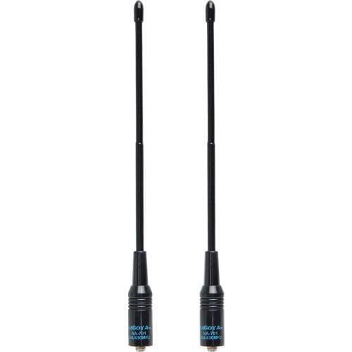 Nagoya NA-701SMA-F Antenna VHF/UHF Dual Band For Kenwood BAOFENG UV-5R BF-888S UV-82 BF-V9 TYT Ham Radio Walkie Talkie