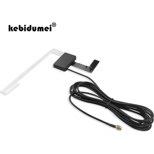 Kebidumei Antenna Cable Strong Stable Signal DAB SMA Car Digital Active Antenna for Radio TV Receiver Box Auto Car Radio Aerial