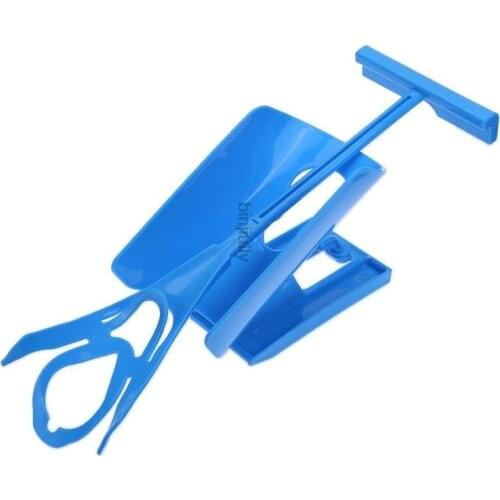 Pregnant Elder Sock Wearing Shoe Horn Device Slider Easy on /off Sock Aid Kit Shoe Horn Device No Bending Stretching Straining