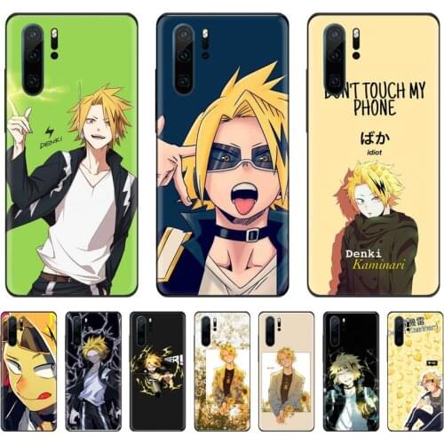 Denki Kaminari My Boku No Hero Academia Phone Case For Huawei P9 P10 P20 P30 Pro Lite smart Mate 10 Lite 20 Y5 Y6 Y7 2018 2019