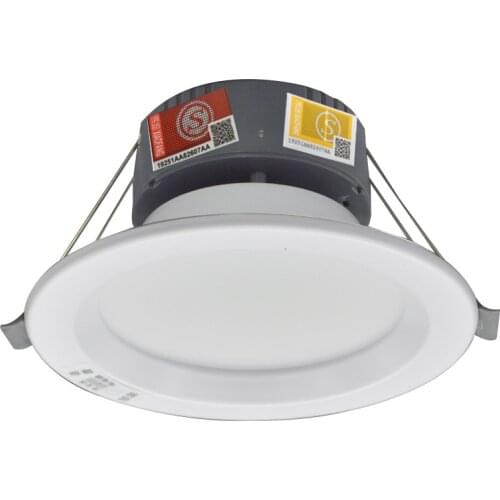 Lighting Control LED Emergency Light Round Shape LED Indoor Light 5W 8W 12W Emergency Downlight