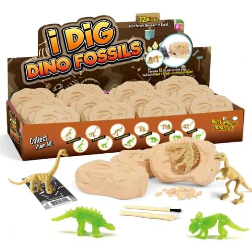 Dinosaur Toys Dino Egg Dig Kit Kids Gifts Break Open Unique Dinosaur Eggs Cute Archaeology STEM Toys Gifts For Boys Girls Cool