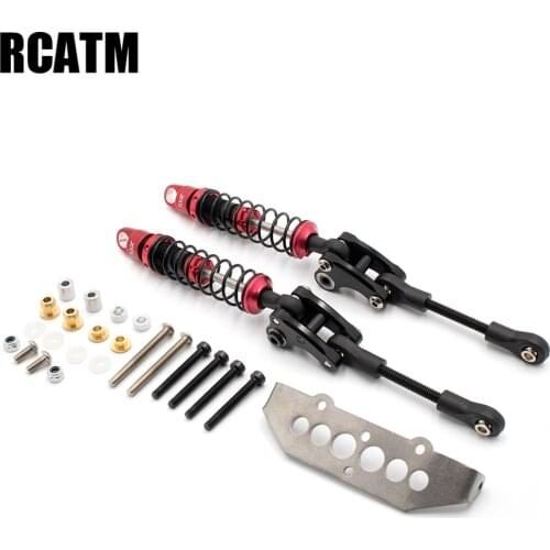DIY Suspension Beam Bedroom Shock Absorber Set For 1/10 RC Crawler car Scx10 Il 90046 Traxas TRX-4