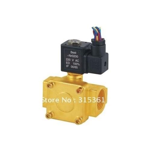 High Quality 3/4'' 230 PSI Electric Solenoid Valve Normally closed Diaphragm Valve 0927300 DC12V,DC24V or AC110V,AC220V