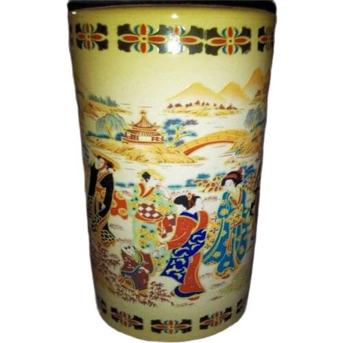 Fine Old Chinese porcelain painted Glaze porcelain Vases classic art collection and home decorations
