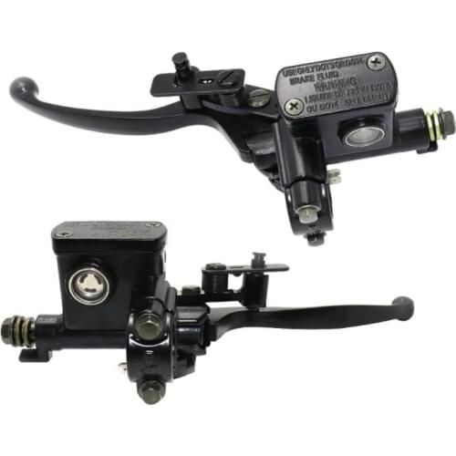 Hydraulic Brakes Universal Motorcycle brake Pump Buggy Scooter Cylinder Pump Handle Accessories Left Right Clutch Lever 50-250CC