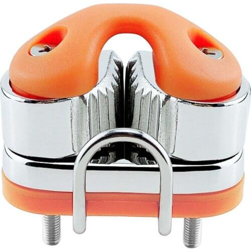 Hot Stainless Steel Ball Bearing Cam Cleat Pilates Equipment Marine Boat Fast Entry Rope Wire Fairlead Sailing Accessories