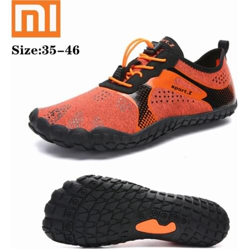 Xiaomi Light Mens Jogging Minimalist Shoes Man Summer Running Barefoot Shoes Beach Fitness Sports Sneakers Swimming Aqua Shoes