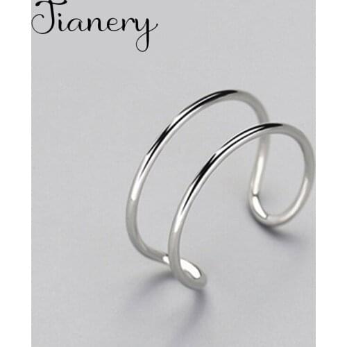 Personality Boho Line Rings For Women Charm Wedding Jewelry Adjustable Antique Finger Ring Anillos 2021