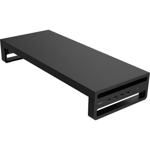 Metal Computer Monitor Stand Computer Riser Support Organizer