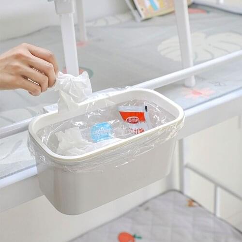 Back Hanging Plastic Storage Basket Small Hanging Bucket Multifunctional Portable Hanging Basket Kitchen Storage Basket Tool