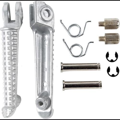 Aluminum alloy Front Footrest Foot Pegs for Yamaha YZF R1 1998-2014 R6 1999-2012