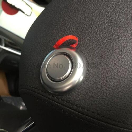 Fit For BMW 3 Series 2016 10pcs ABS Chrome Car Upper Seat Control Button Switch Cover Trim Molding Sticker Deration Protectors