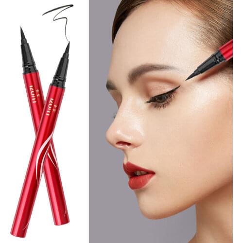 Eyeliner Pencil Waterproof Long-lasting Quick Drying Black Brown Liquid Eyeliner Make up Eye Liner Pen High Quality Eyes Makeup