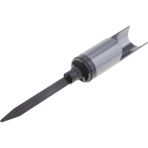 Durable Fishing Rod Bracket Fishing Rod Pole Ground Holder Stand Rest with Rhombic Spikes Ground Pin 25.6cm Fishing Tools