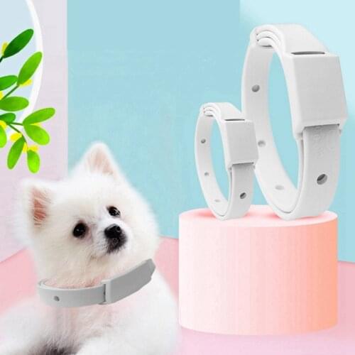 Adjustable Cat Dog Collars Prevent Fleas and Lice Pet Collars Pest Control Protection Repel Fleas Killers Pet Cats Cleaning