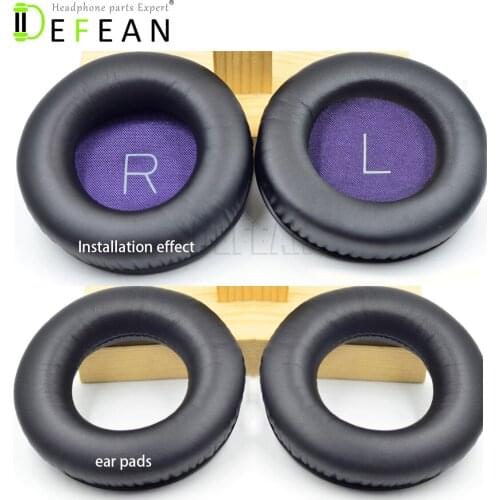 Defean 2 pairs Ear Pads Cushion DIY Replacement For Wireless Plantronics Backbeat Pro Noise Cancelling Headphones Bluetooth Mic