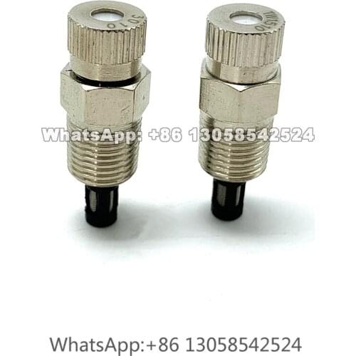 High Pressure Anti-drip Fine Fog Nozzle, 1/8” Cool Mist Fog Nozzle, Humidification Fogging Nozzle with SS Filter