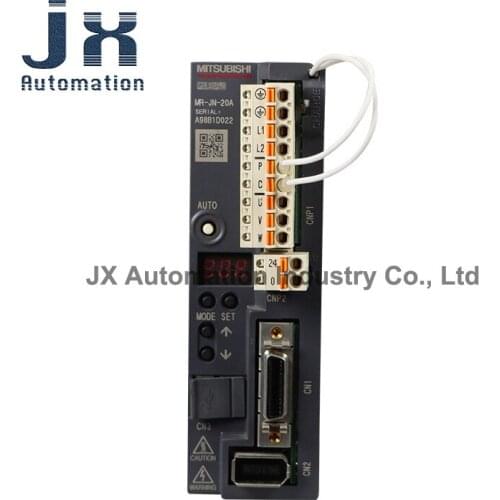 100% Original Mitsubishi JN Series AC Servo Amplifiers MR-JN-20A 3-phase 170VAC 1.6A Servo Motor Drive
