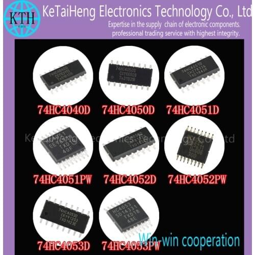 5PCS/LOT 74HC4040D 74HC4050D HC4053 74HC4051D 74HC4051PW 74HC4052D 74HC4052PW 74HC4053D 74HC4053PW SOIC16 TSSOP16 SOP16 SN R New