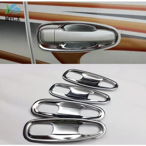 For toyota Land Cruiser Prado FJ 150 150 accessories ABS chrome door handle insert bowl molding trim fit prado fj150 2010-2017
