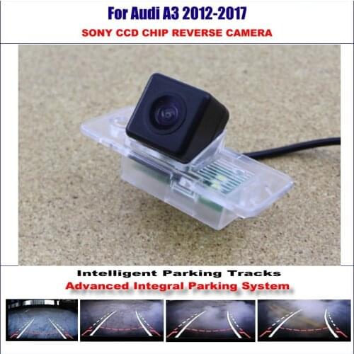 Auto Reverse Camera For Audi A3 2012-2017 Rear View Backup Dynamic Guidance Tracks Intelligentized CAM