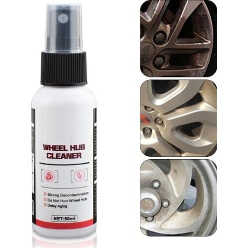 Car Motorcycle Universal Wheel Cleaner Spray Powerfully Remove Stains UV Rim Care Rust Removal Car Wheel Clean Car Accessories