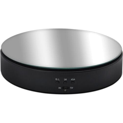 NEW-Merchandise Display Base,360 Degree Electric Rotating Turntable for Photography. Automatic Revolving Platform Perfect for 36