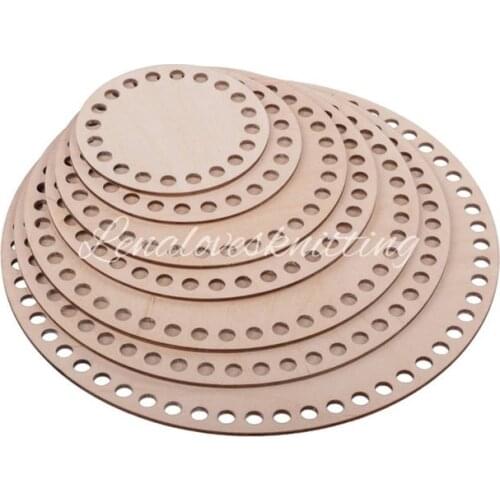 20pcs wood Round base Bottoms for making baskets Laser cut Basket Bottom MULTIPLE SIZES
