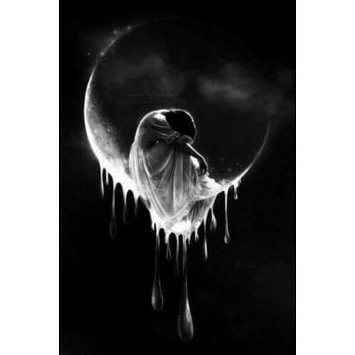 GLymg Embroidery Handicrafts 5d Diamond DIY Painting Bright Rhinestones Diamond Embroidery A Thousand Sorrows Wall Arts Decor