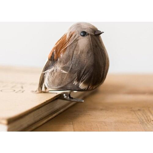 Simulated Bird Nest Garden Decoration Animals Outdoor