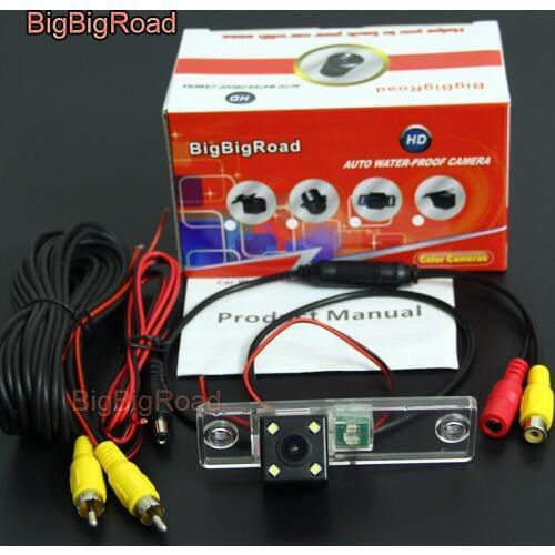 BigBigRoad Car Rear View Camera For Subaru Forester 2008 2009 2010 2011 2012 2013 / impreza WRX sedan / outback parking camera