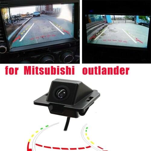Novel-Dynamic Trajectory Line HD Rear View Backup Camera Reverse Camera for Mitsubishi Outlander 2007-2015