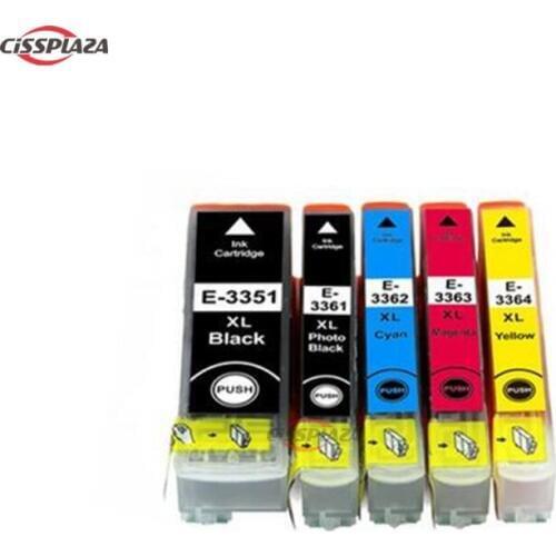 CISSPLAZA 15PK T3351 - T3361 33XL ink cartridge compatible for epson XP-530 XP-630 XP-830 XP-635 XP-540 XP-640 XP-645 printer